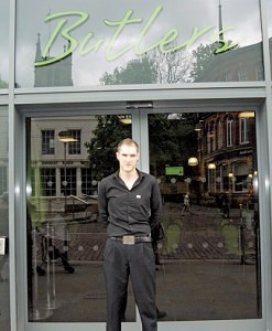 Danny Moffett of Butlers Blackburn Market