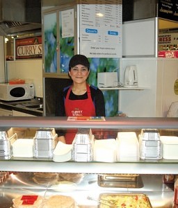 Jainab Patel of The Curry Stall Blackburn Market