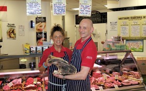 Joanne & Malcolm Marsden of Whittakers Butchers Blackburn Market