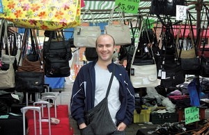 Robbie Coleman of Rob’s Bags Romford Market