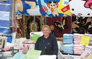 Rosie Mudd of Imporium Trading Romford Market