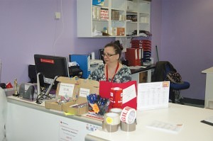 Tracey Halleron of Parcels & Post Blackburn Market