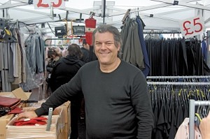 Russell Young of ‘Russell’s Fashions’ Great Homer Street Market