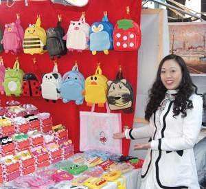 Alexandra of ‘Baby Village.’ Old Spitalfields Market