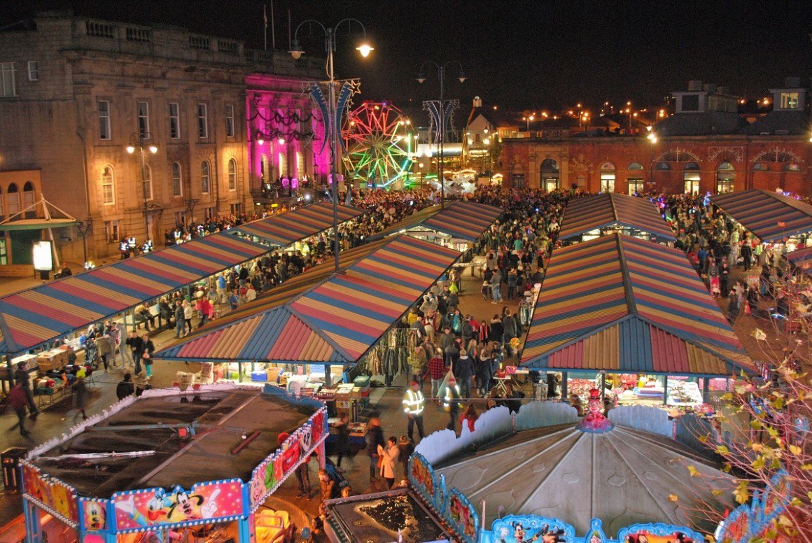 Tameside Christmas Market opening celebrations