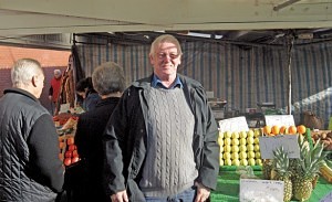 Bill Emery of Emerys Bilston Market