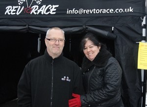 Cliff and Susan Howell of Rev to Race Blackbushe Market