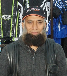 H. Patel of Motorbike accessories Blackbushe Market