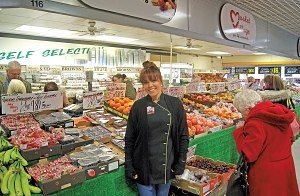Leanne Brown of ‘Browns Fruit & Veg’ Washington Market