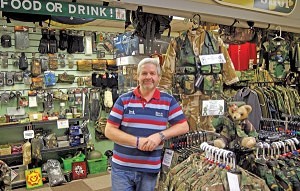 Mark Carroll of ‘The Army Shop’ Washington Market