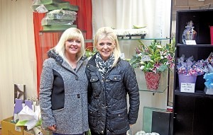 Paige and Lorraine Gaddes of ‘Patsy’s Blossoms’ Washington Market