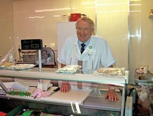 William Brown of W.S.Brown & Sons Hanley Market