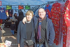 Malcolm and Jill Lesnick of ‘The Children’s Clothes Stall’ Western International Market