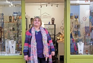 Carole Mouraer of ‘Full Moon Designs’ Brixton Village Market Row