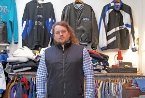 Richard Caraffi of ‘Tique Booty’ Brixton Village Market Row