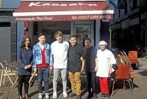 The Staff of ‘Kaosarn’ Brixton Village and Market Row