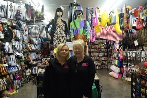 Chris and Carla of Frankys Fancy Dress Chester Market