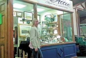 Vicki Dryden’s business has grown from a table sale to two units within the Courtyard