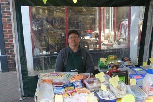 Allan Ash of Adorable Sweets Swadlincote Market