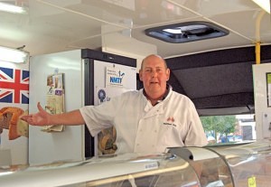 Ian Rippon, owner of Melton Deli Swadlincote Market