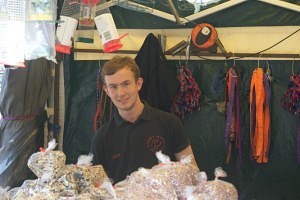 Jack Wardle from Simons Pet Food and Accessories Swadlincote Market