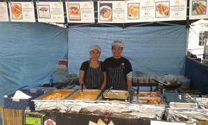 Delicious Thai food is available every Wednesday and Saturday at Basingstoke Market
