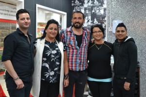 Gogo's Turkish Barbers have moved to the other prime position at the entrance to the market and have decorated in a modern and inviting way.