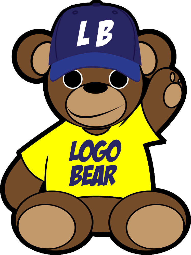 Logobear Tshirt print & embroidery