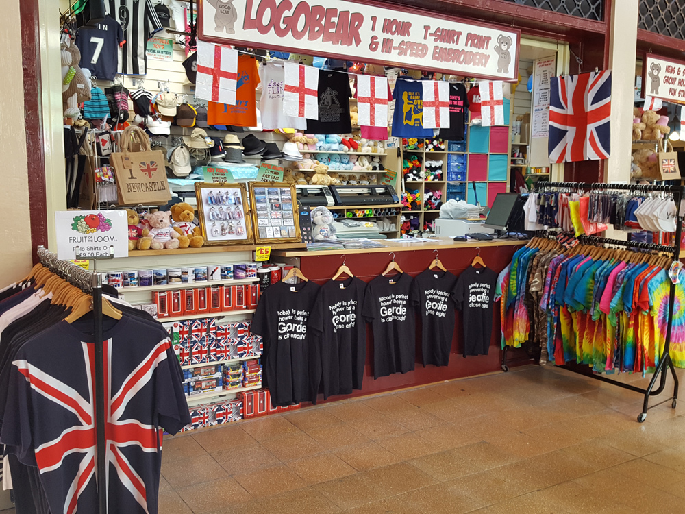 Logobear Tshirt print & embroidery