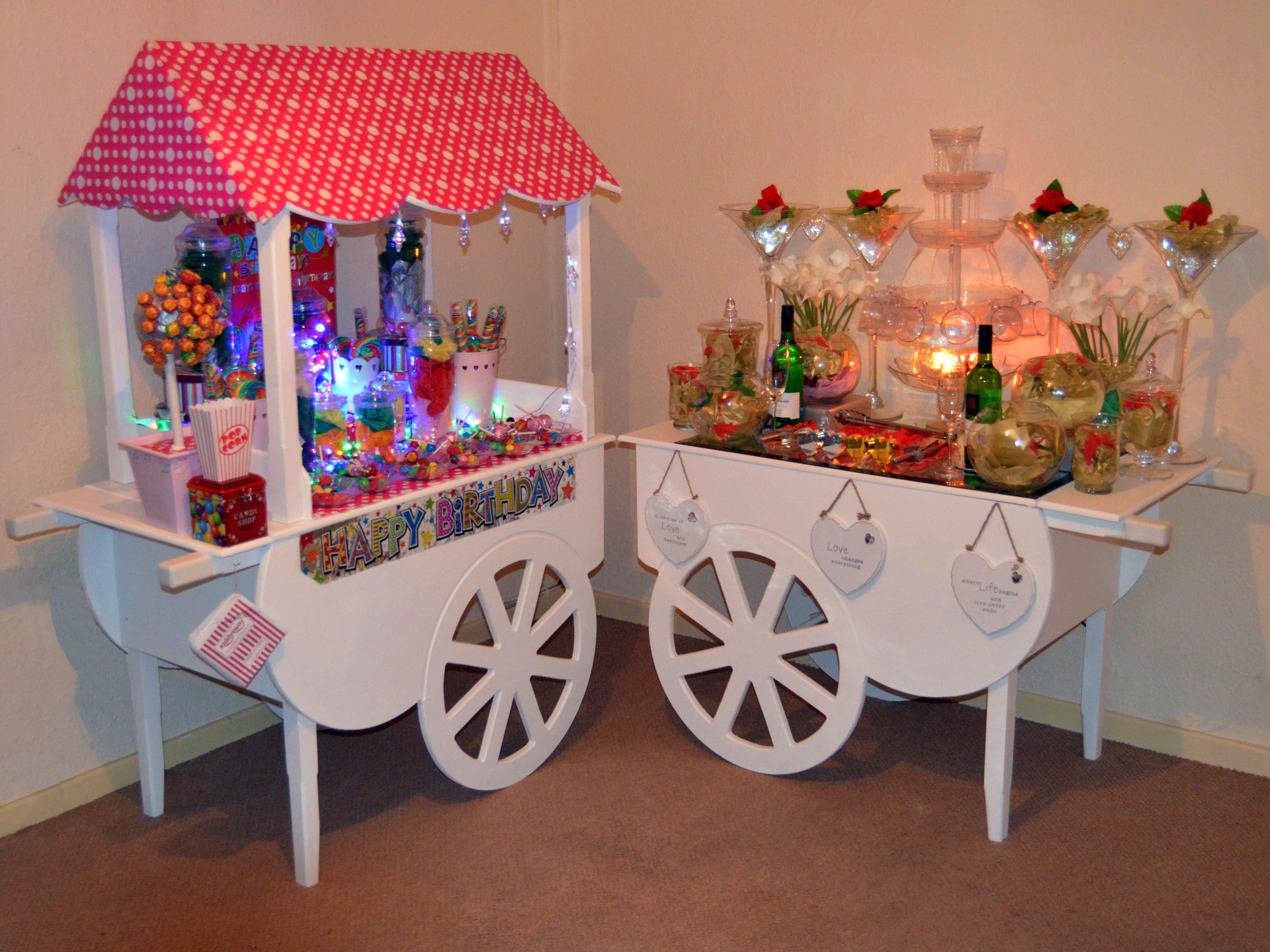 New Mills Candy Carts & Candy